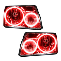 ORACLE Lighting 7052-003 - Lighting 01-11 Ford Ranger Pre-Assembled LED Halo Headlights -Red