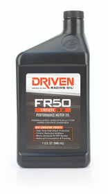 Driven Racing Oil 04106 - FR50 5w50 Synthetic Oil 1 Qt