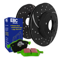 EBC S3KF1015 - S3 Kits Greenstuff Pads and GD Rotors