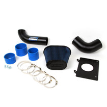 BBK 15575 - 86-93 Mustang 5.0 Cold Air Intake Kit - Fenderwell Style - Blackout Finish