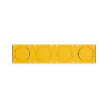 KC HiLiTES 4272 - FLEX ERA LED Performance Yellow Spot Beam Lens for Light Bars