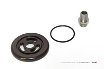 AMS ALP.07.04.0028-3 - Alpha Performance R35 Billet Oil Filter Adapter w/ Street Filter for Race Kit