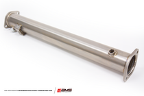 AMS AMS.04.05.0002-1 - Mitsubishi Lancer Evolution X/Ralliart Stainless Steel Test Pipe