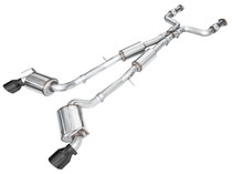 AWE 3015-33400 - 2023 Nissan Z RZ34 RWD Touring Edition Catback Exhaust System w/ Diamond Black Tips