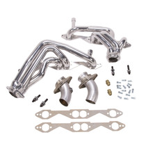 BBK 15950 - 93-96 Chevrolet Impala SS Shorty Tuned Length Exhaust Headers - 1-5/8 Silver Ceramic