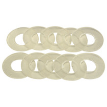 DEI 50092 - Decoupling Washer; 3/8 in.; 0.406 in. Inner Diameter x 0.812 in. O.D.; 10 Pack;