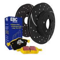 EBC S5KR1528 - S5 Kits Yellowstuff Pads and GD Rotors