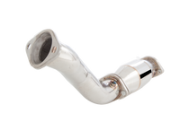 XFORCE ES-ME10-KITB - Mitsubishi Lancer Evo X 3" Stainless Steel Dump Pipe and High Flow Metallic Cat; Exhaust Manifold Down Pipe