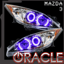 ORACLE Lighting 2422-002 - Mazda 3 10-12 LED Halo Kit - Blue