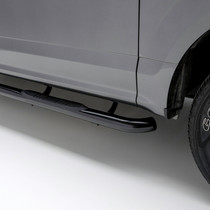 ARIES 202011 - 3" Round Black Steel Side Bars, Select Toyota FJ Cruiser