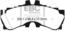 EBC DP32323C - Redstuff Ceramic Low Dust Brake Pads