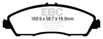 EBC DP63024 - 14+ Acura MDX 3.5 Greenstuff Front Brake Pads