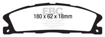 EBC DP21886 - 13+ Ford Flex 3.5 Greenstuff Front Brake Pads