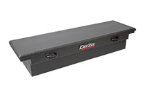 DEE ZEE DZ 10170LTB - Deezee Universal Tool Box - Red Crossover - Single Lid Black BT Pull Handle (Low/Txt Blk)
