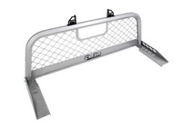 DEE ZEE DZ 95050R - Deezee Universal Aluminum Front Truck Cargo Management Cab Rack Silver Mesh