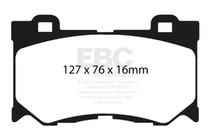 EBC DP71823 - Greenstuff 7000 brake pads for truck/SUV with ceramic pad characteristics