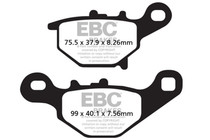EBC FA401X - 16-23 Suzuki RM 85 Rear Left/Right FA-SFA-TT-X Brake Pads