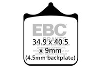 EBC FA604/4HH - 13-23 BMW S 1000 R Front Left/Right Sintered HH/R Brake Pads