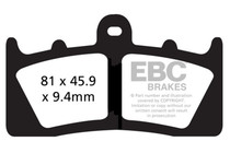 EBC FA613HH - 17-23 BMW K1600 B Bagger K61 Front Left/Right Sintered HH/R Brake Pads