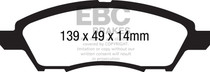 EBC DP21890 - 12+ Nissan Versa 1.6 Greenstuff Front Brake Pads