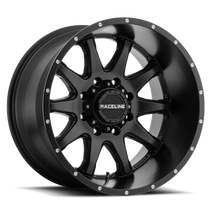 Raceline 930B-88096+35 - 930B Shift 18x8in / 5x114.3/5x127 BP / 35mm Offset / 72.62mm Bore - Satin Black Wheel