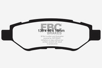 EBC DP51829NDX - 09-15 Chevrolet Camaro 3.6L Bluestuff Rear Brake Pads