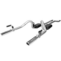 Flowmaster 817281 - Header-back System 409S - Dual Rear Exit - American Thunder - Aggressive Sound