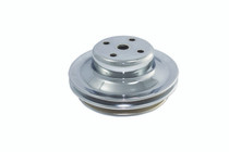 SPC Performance 8960 - BBC LWP 2 Groove Water Pump Pulley Chrome