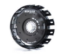 Hinson Clutch H489 - 09-12 Honda CRF450R Billetproof Clutch Basket w/Kickstarter Gear & Cushions