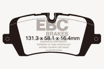 EBC UD1692 - 2017+ Land Rover Discovery 5 3.0L Supercharged Ultimax2 Rear Brake Pads