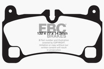 EBC UD1350 - 2008-2009 Volkswagen Touareg 3.6L (2 Holes At Bottom Of Backplate) Ultimax2 Rear Brake Pads