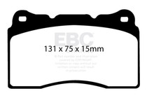 EBC DP41210R - 17-21 Honda Civic Type-R (FK8) Yellowstuff Front Brake Pads