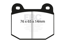 EBC DP21537 - 03-04 Infiniti G35 3.5 (Manual) (Brembo) Greenstuff Rear Brake Pads