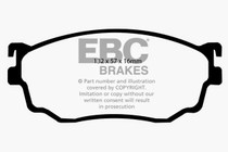 EBC DP21411 - 03-04 Mazda Protege 2.0 Turbo (Mazdaspeed) Greenstuff Front Brake Pads