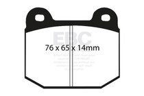 EBC DP41537R - 03-04 Infiniti G35 3.5 (Manual) (Brembo) Yellowstuff Rear Brake Pads