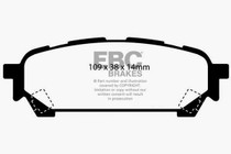 EBC DP51687NDX - 03-05 Subaru Impreza 2.0 Turbo WRX Bluestuff Rear Brake Pads