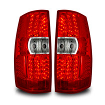 Winjet CTWJ-0066-CR - LED TAIL LIGHTS-CHROME / RED