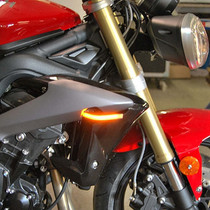 New Rage Cycles STREET-FB-L - 13-17 Triumph Street Triple Front Turn Signals