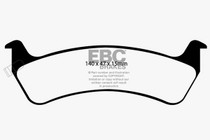 EBC DP41129R - 92-94 Jeep Grand Cherokee 4.0 Yellowstuff Rear Brake Pads