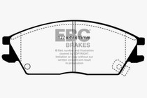 EBC DP2803 - 95-99 Hyundai Accent Greenstuff Front Brake Pads