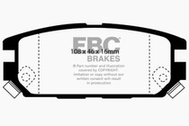 EBC DP4987R - 91-93 Dodge Stealth 3.0 4WD Yellowstuff Rear Brake Pads