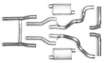 Hooker BH13195 - Blackheart Header-Back Exhaust System