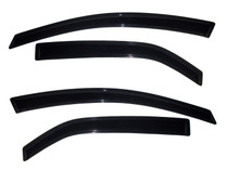 Auto Ventshade (AVS) 94688 - 10-12 Kia Forte Ventvisor Outside Mount Window Deflectors 4pc - Smoke