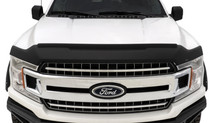 Auto Ventshade (AVS) 436096 - 15-18 Ford F-150 Aeroskin II Textured Low Profile Hood Shield - Black