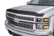 Auto Ventshade (AVS) 436123 - 16-18 Chevy Silverado 1500 Aeroskin II Textured Low Profile Hood Shield - Black