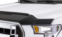 Auto Ventshade (AVS) 436147 - 17-18 Nissan Titan Aeroskin II Textured Low Profile Hood Shield - Black