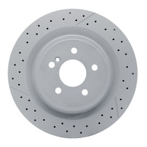 R1 Concepts PCP-63101 - Hi-Carbon Alloy GEOMET Coated Rotor - Drilled and Slotted