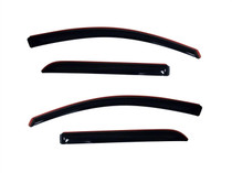 Auto Ventshade (AVS) 194632 - 07-16 GMC Acadia Ventvisor In-Channel Front & Rear Window Deflectors 4pc - Smoke