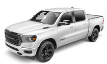 Bushwacker 50920-15 - OE Style Color Matched Brite White Clear Coat 4-Piece Fender Flare Set for 2016-2018 Dodge Ram 1500 (Excludes R/T/Rebel); 2019-2022 Ram 1500 Classic (Excludes Rebel Models)