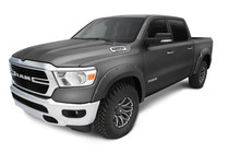 Bushwacker 50924-65 - 20-22 Ram 1500 (Excl. Rebel/TRX) 76.3/67.4in Bed Pkt Style Flares 4pc - Grnite Cryst Met